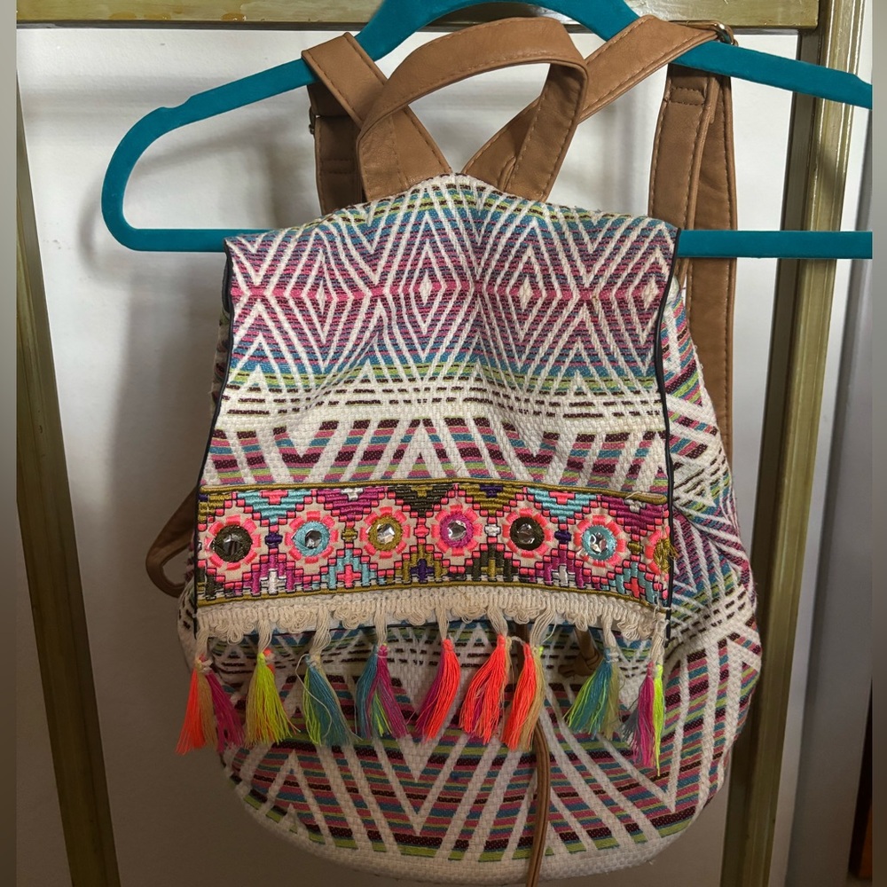 Boho backpack